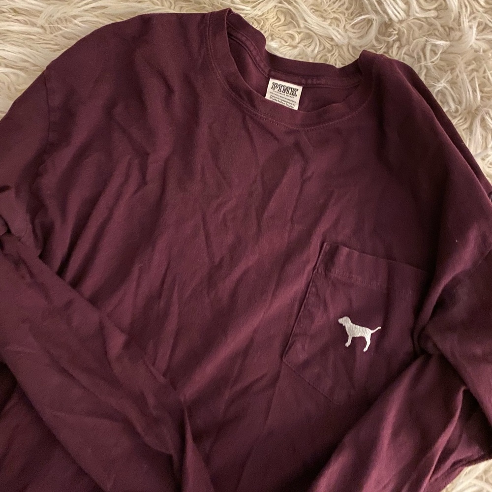 PINK long sleeve tee